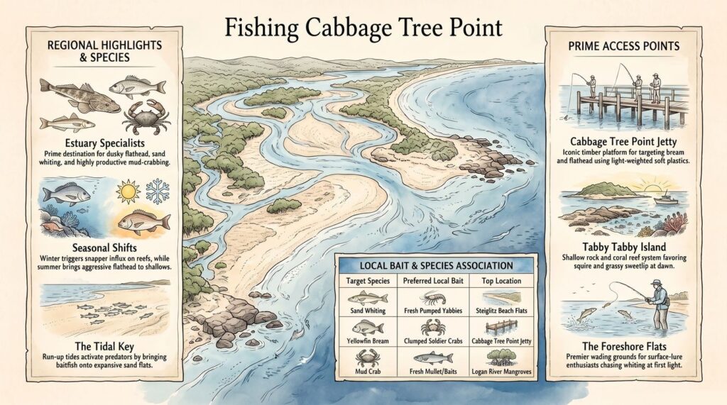 Cabbage Tree Point, QLD Tactical Radar Map
