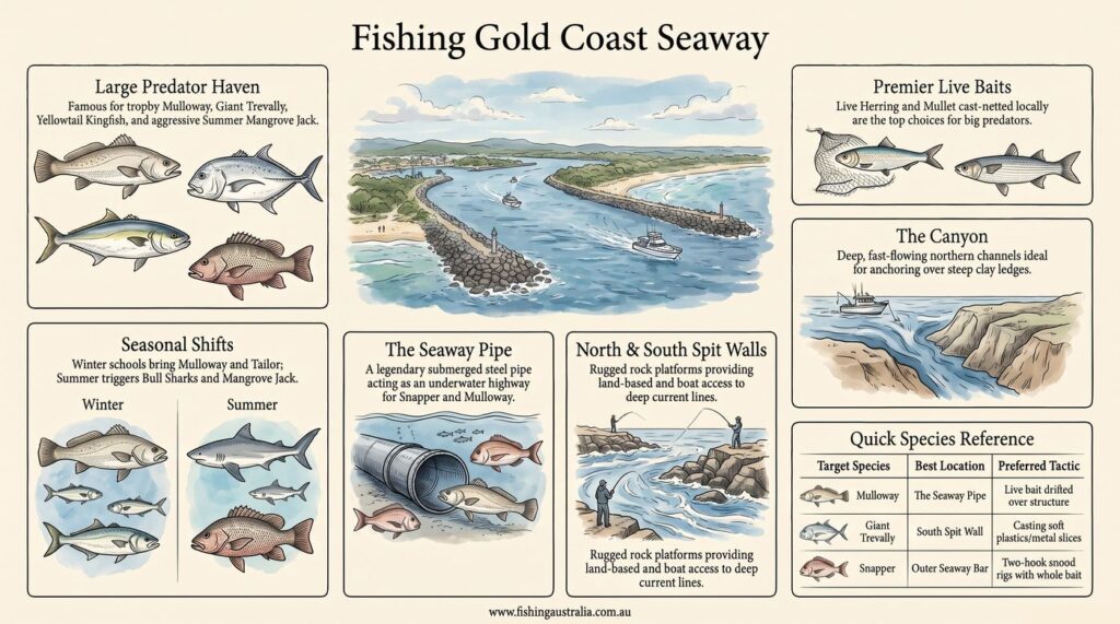 Gold Coast Seaway, QLD Tactical Radar Map
