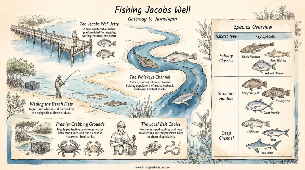 Jacobs Well, QLD Tactical Radar Map