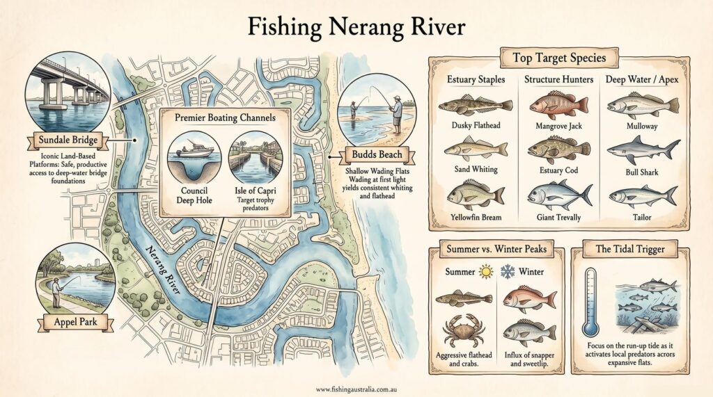Nerang River, QLD Tactical Radar Map