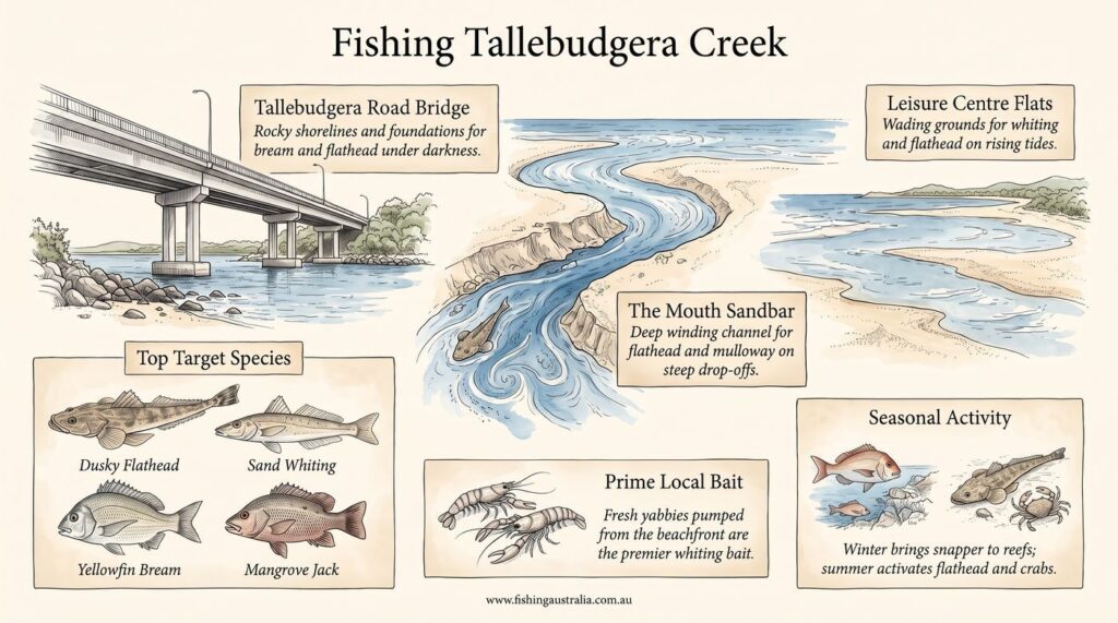 Tallebudgera Creek, QLD Tactical Radar Map